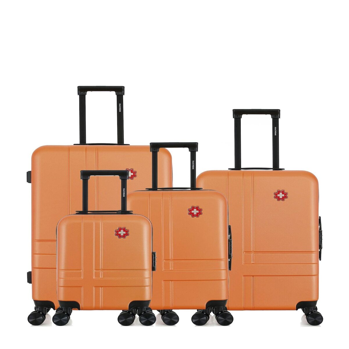 SWISS KOPPER SWISS KOPPER - LOT DE 4 - Valises grand format, weekend, cabine et cabine XXS USTER