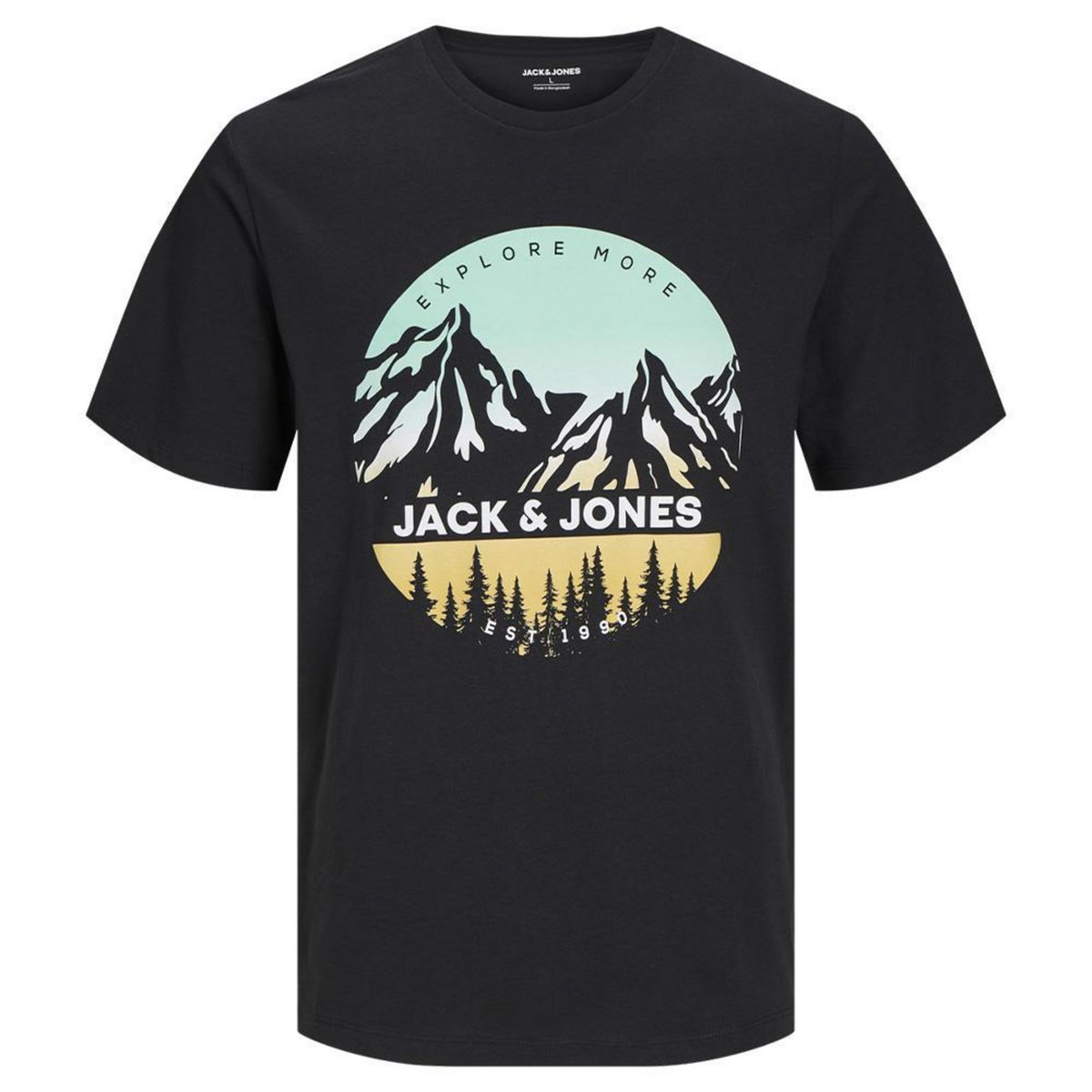 Jack & Jones T-Shirt  Homme Jack & Jone Crew Neck