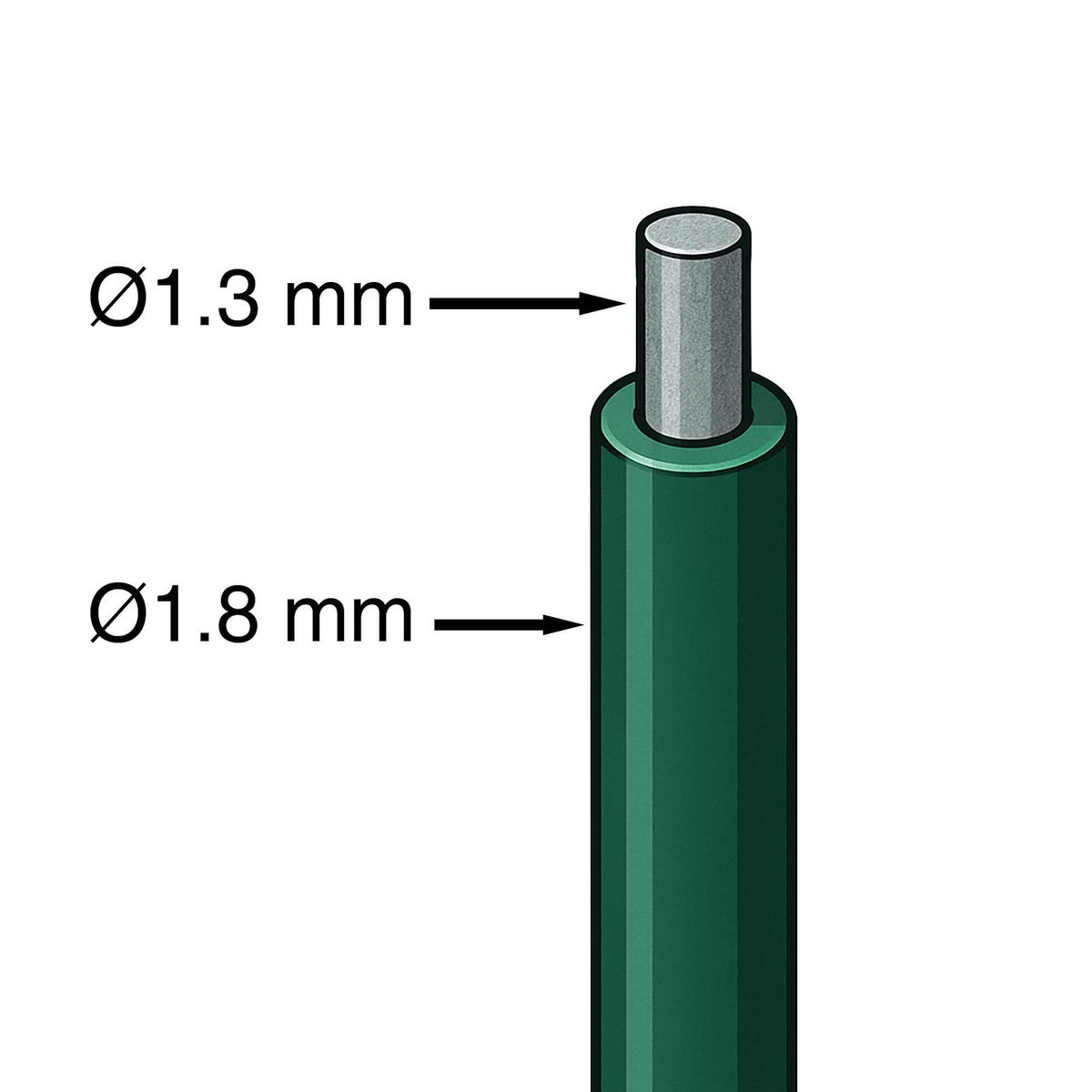 WERKAPRO Fil de fer plastifié Ø1,8mm WERKA PRO