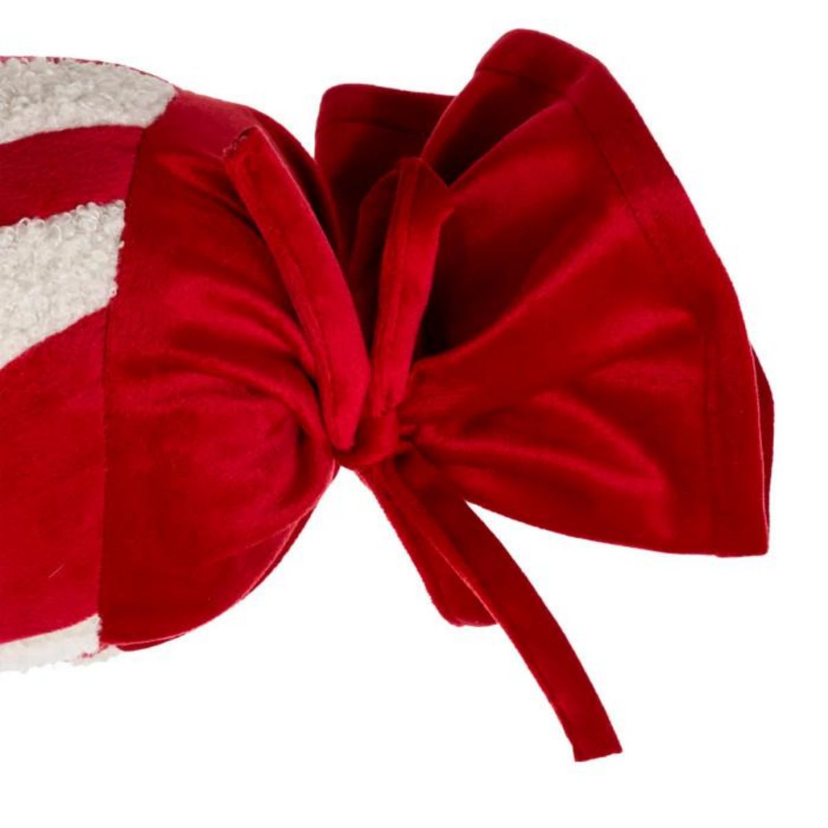 ATMOSPHERA Coussin Déco  Bonbon Long  14x30cm Rouge