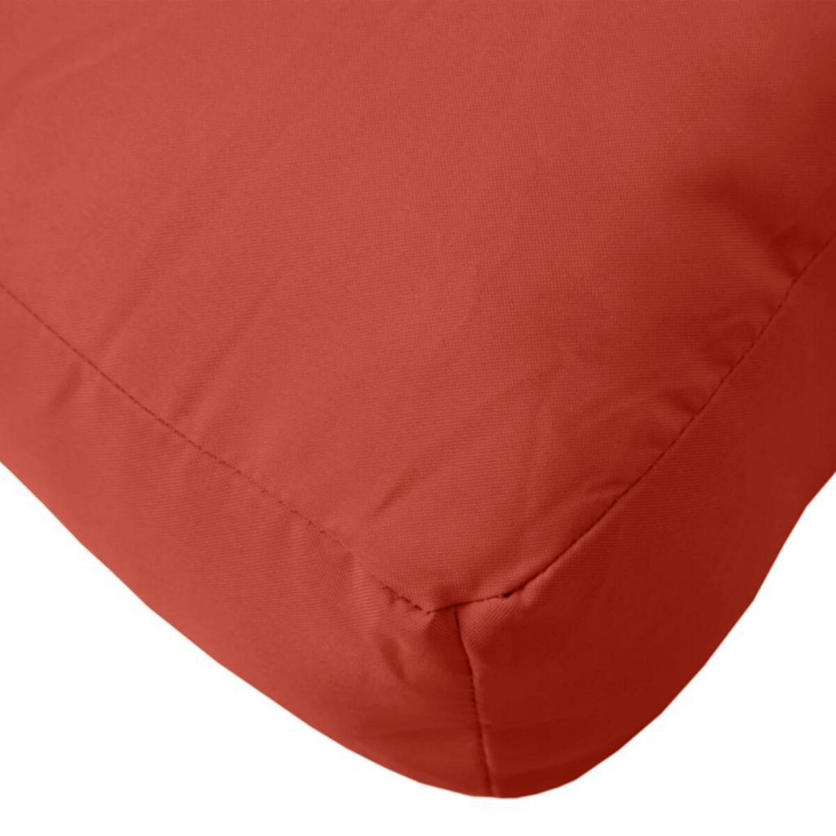 VIDAXL Coussin de palette rouge melange 60x60x10 cm tissu