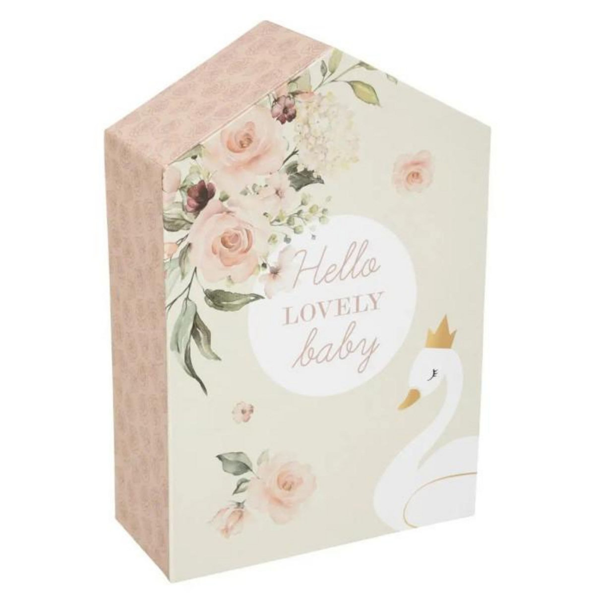 Atmosphera Kids Coffret de Naissance Maison  Cygne  30cm Multicolore