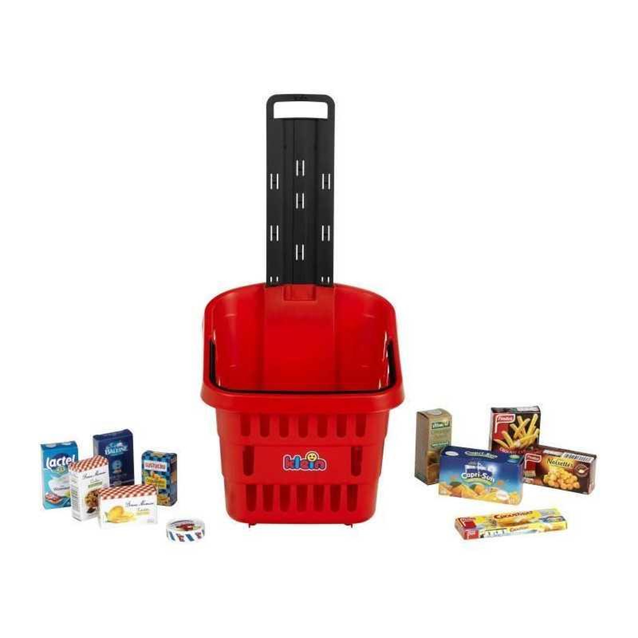 Klein Panier de courses a roulettes garni My Market - KLEIN - 7256 - Des 2 ans