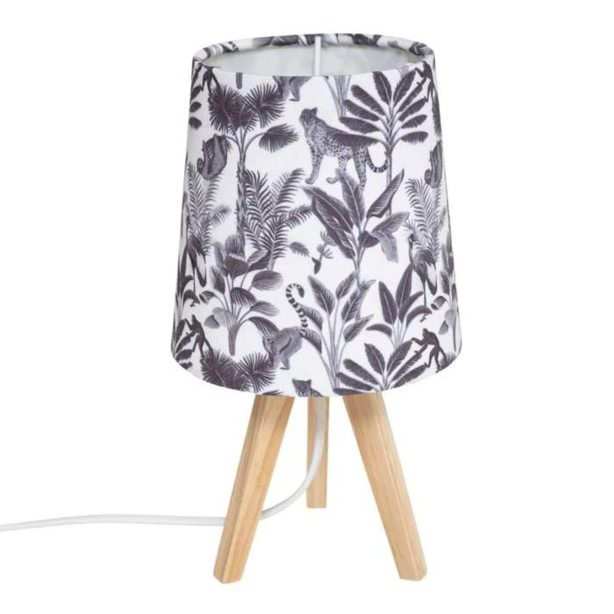 Atmosphera Kids Lampe à Poser Enfant  Jungle  23cm Bleu