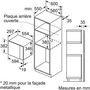 Voir la diapositive 5 : BOSCH Micro-ondes encastrable 20l 800w - bfl520ms0