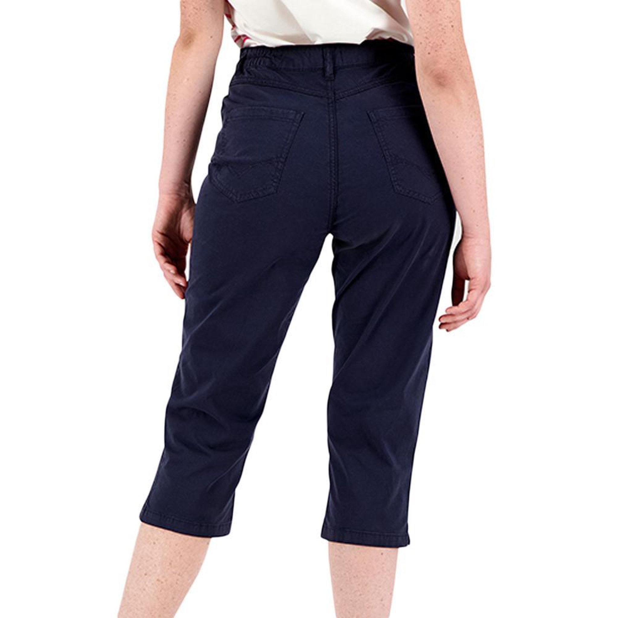 Voir la diapositive 4 : TBS Pantacourt corsaire marine femme tbs santacor