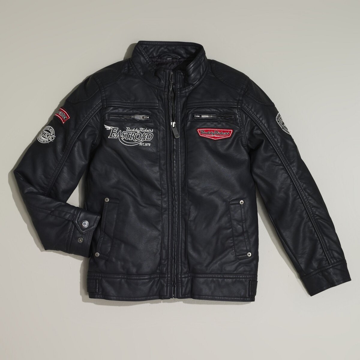 Blouson 2025 motard garçon