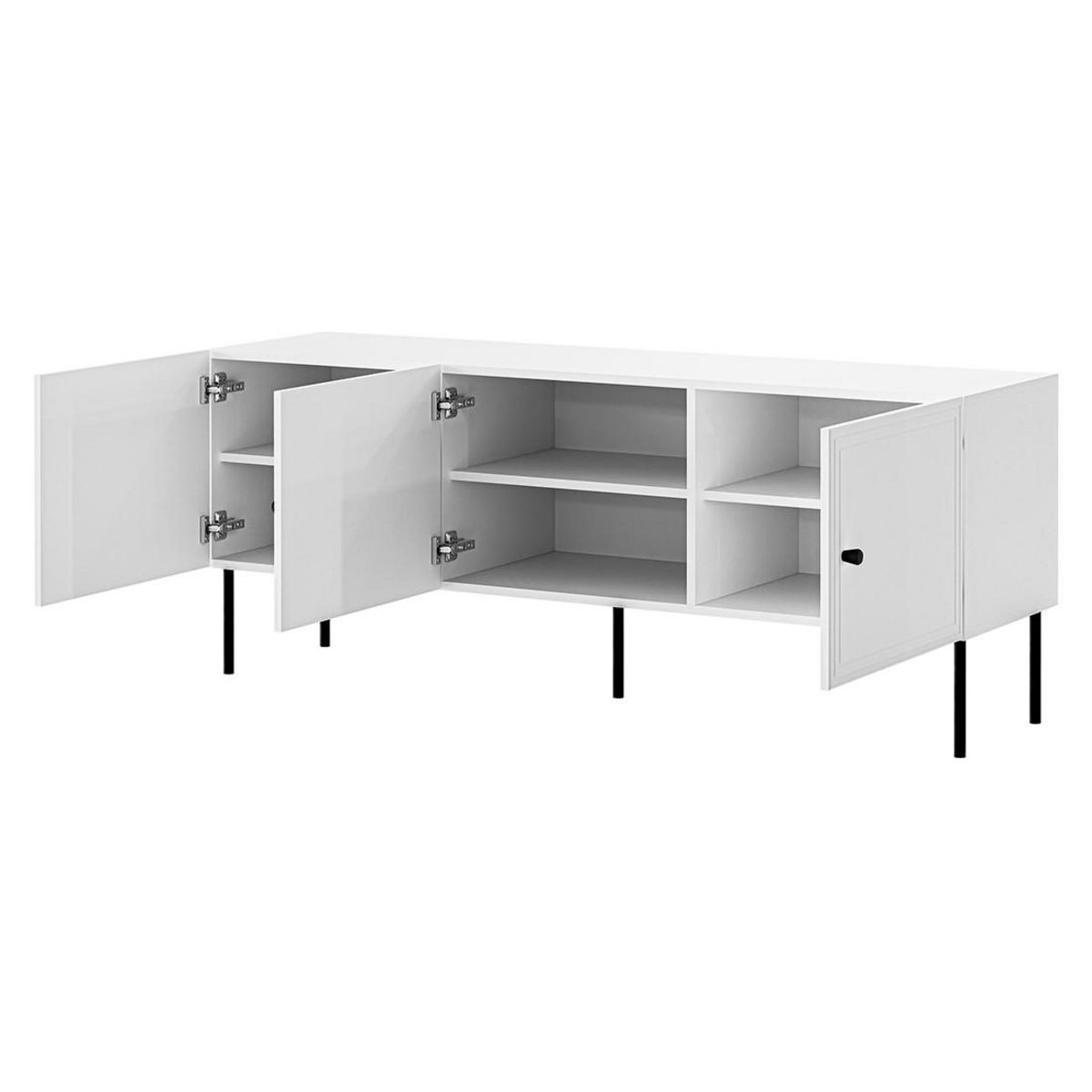 BEST MOBILIER Lavaggi - meuble tv - 3 portes - 150 cm