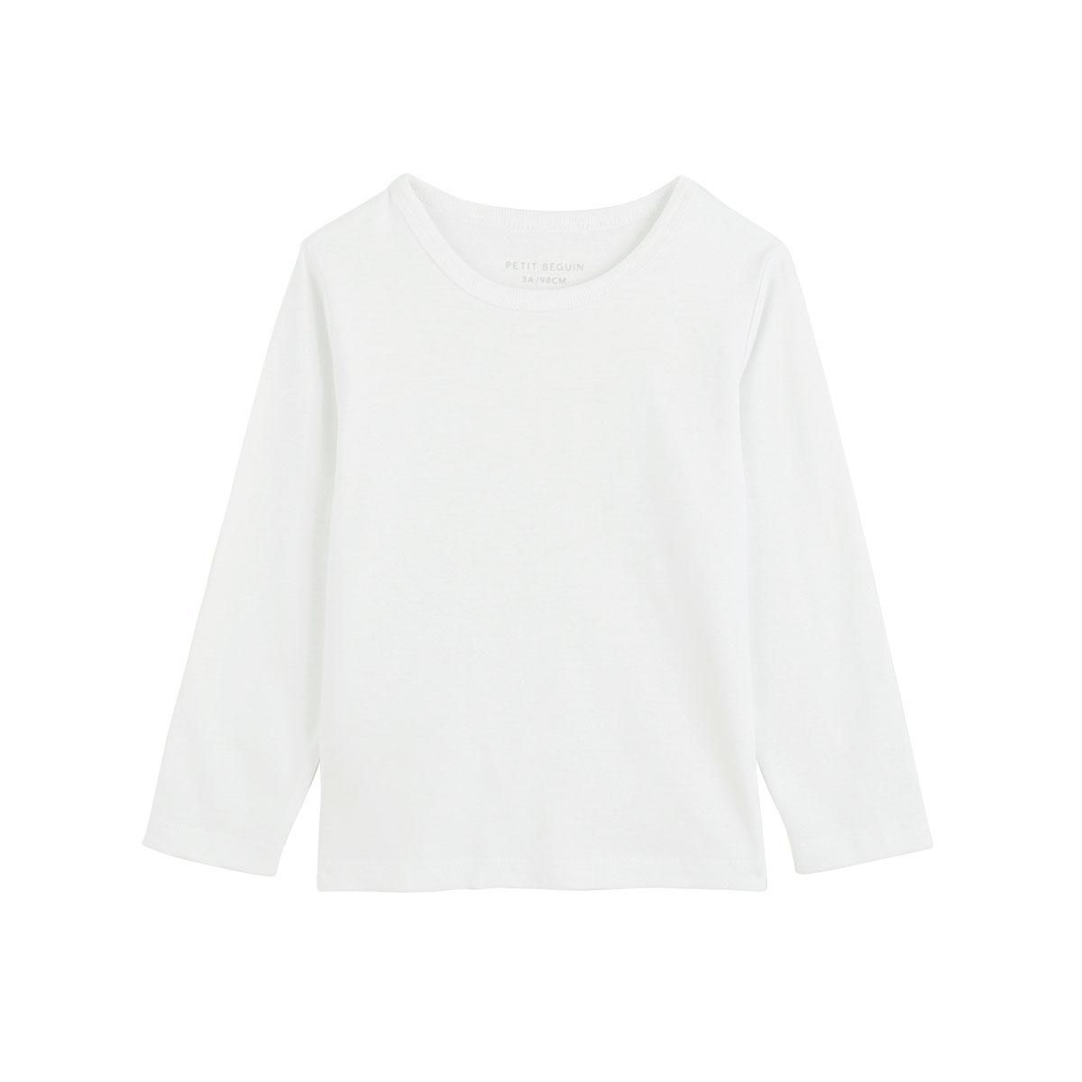 Petit Béguin Lot de 3 t-shirts bébé manches longues
