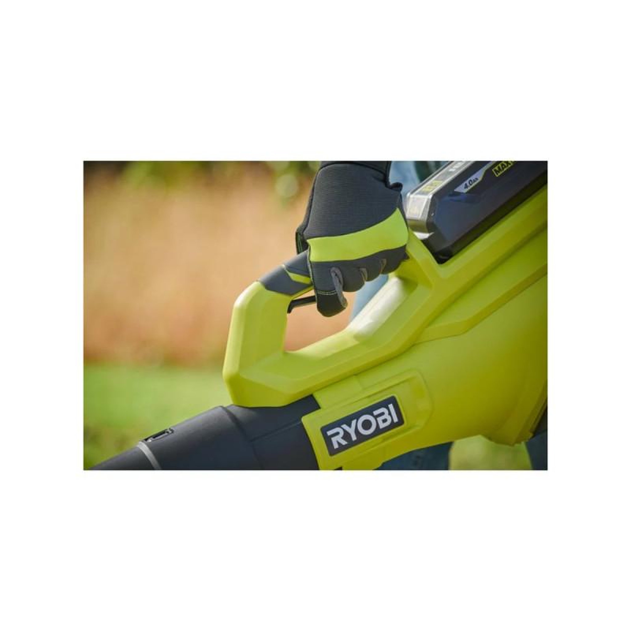 Voir la diapositive 3 : Ryobi Souffleur Turbo Jet 36V RYOBI - Soufflerie 193 km/h - Sans batterie ni chargeur - RY36BLB-0