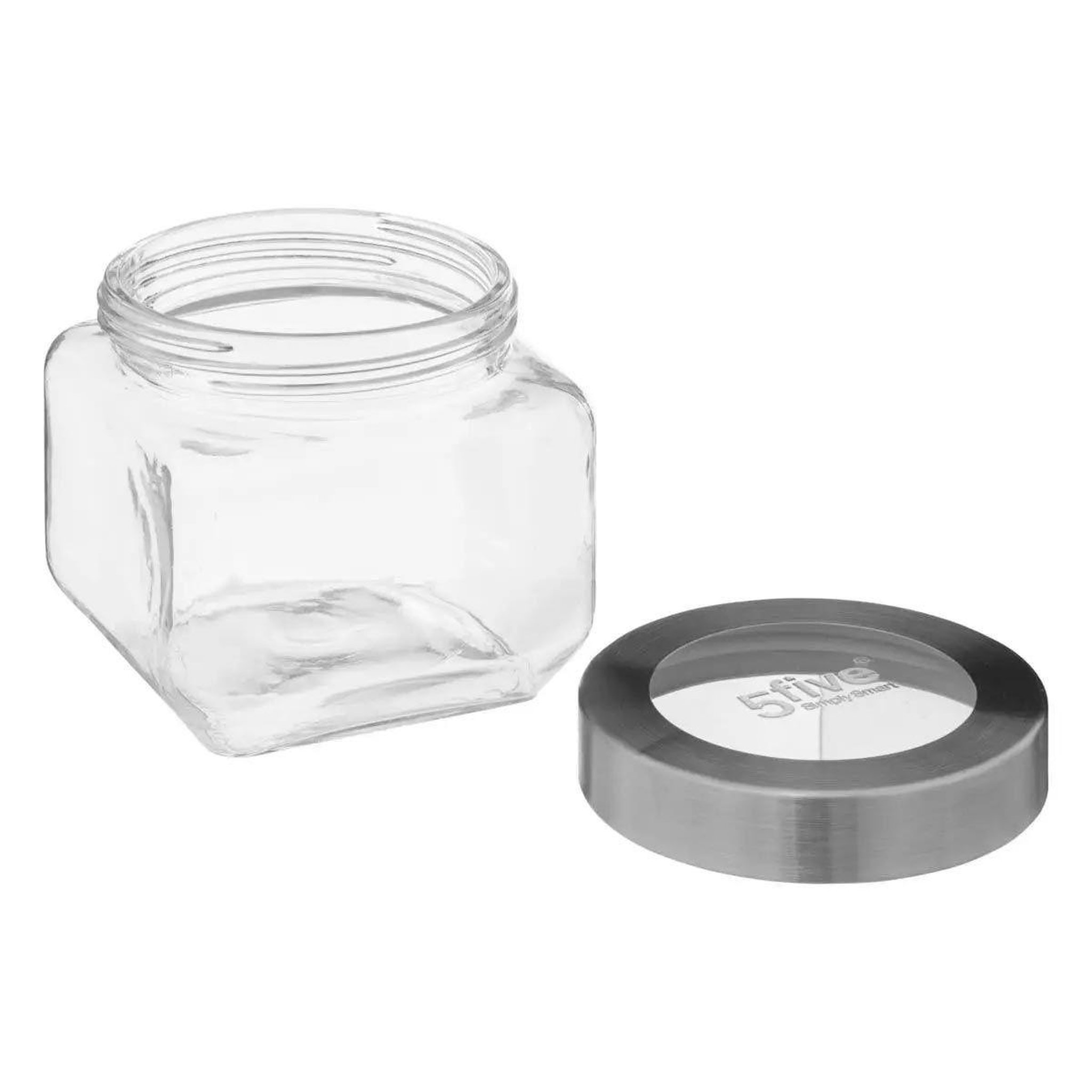 Voir la diapositive 2 : FIVE Bocal de conservation  miro  0,8l transparent