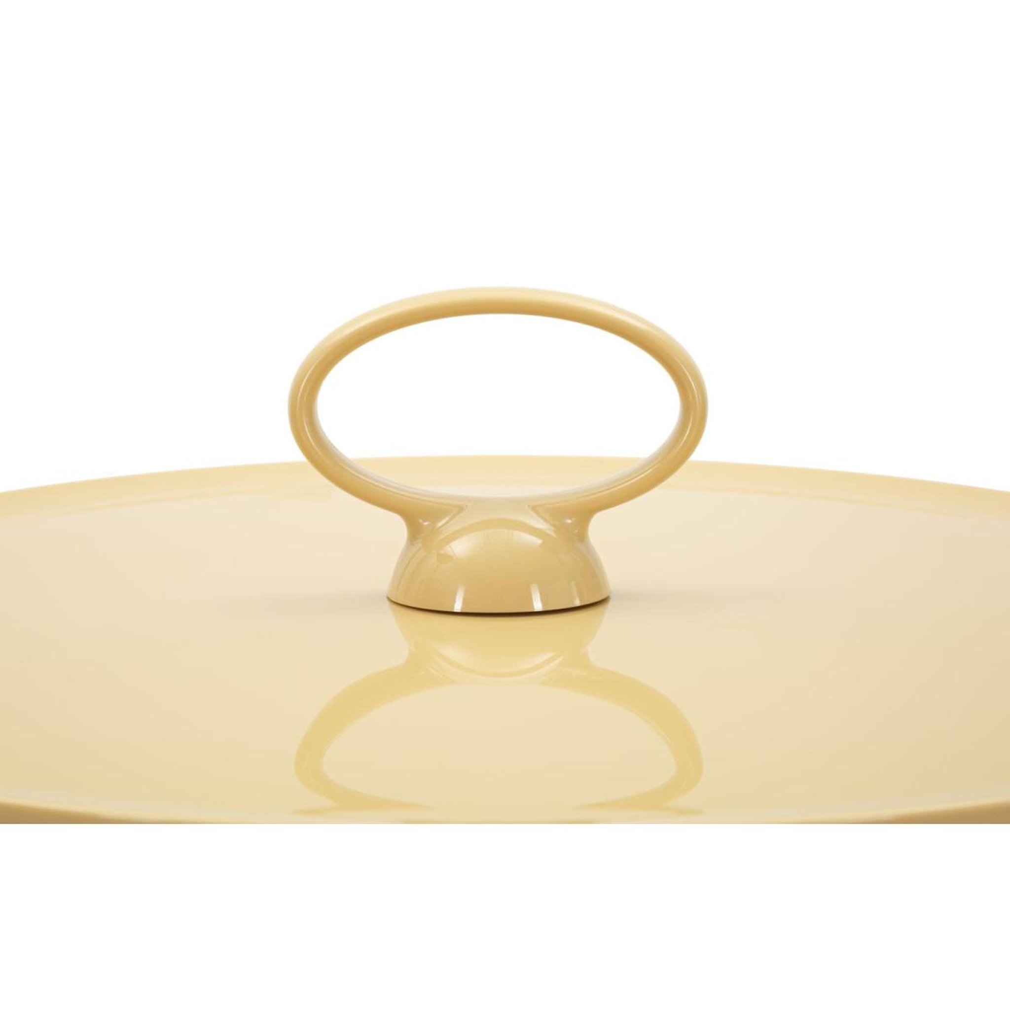 Voir la diapositive 3 : Paris Prix Table d'Appoint Design  Iris  44cm Crème