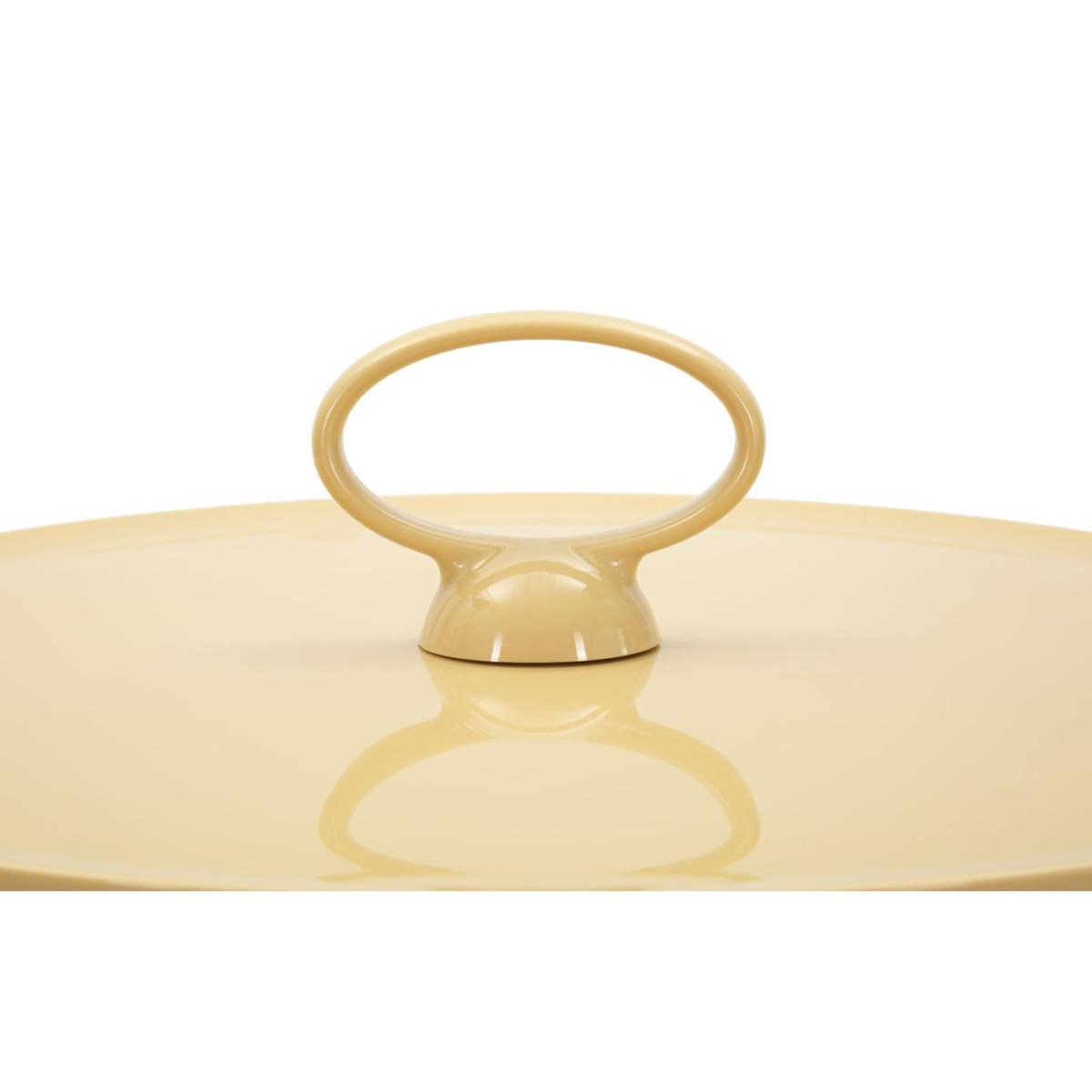 Paris Prix Table d'Appoint Design  Iris  44cm Crème