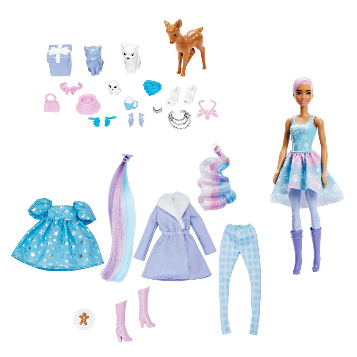 BARBIE Calendrier de l'avent Barbie Color Reveal