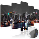 Paris Prix Tableau sur Verre Acrylique  Grey Sky. Coloris disponibles : Multicolore