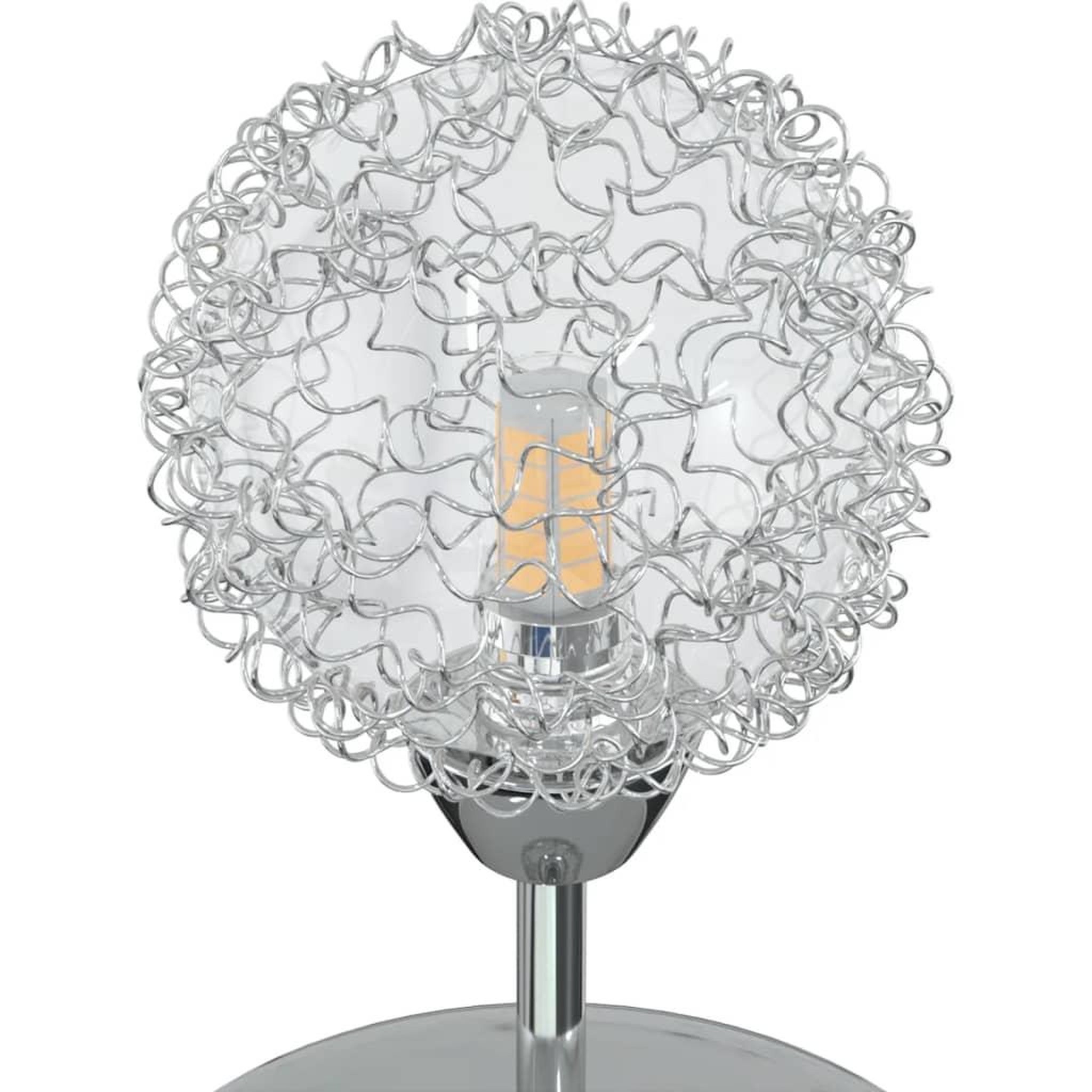 Voir la diapositive 5 : VIDAXL Plafonnier avec abat-jour en maille metallique pour 5 LED G9