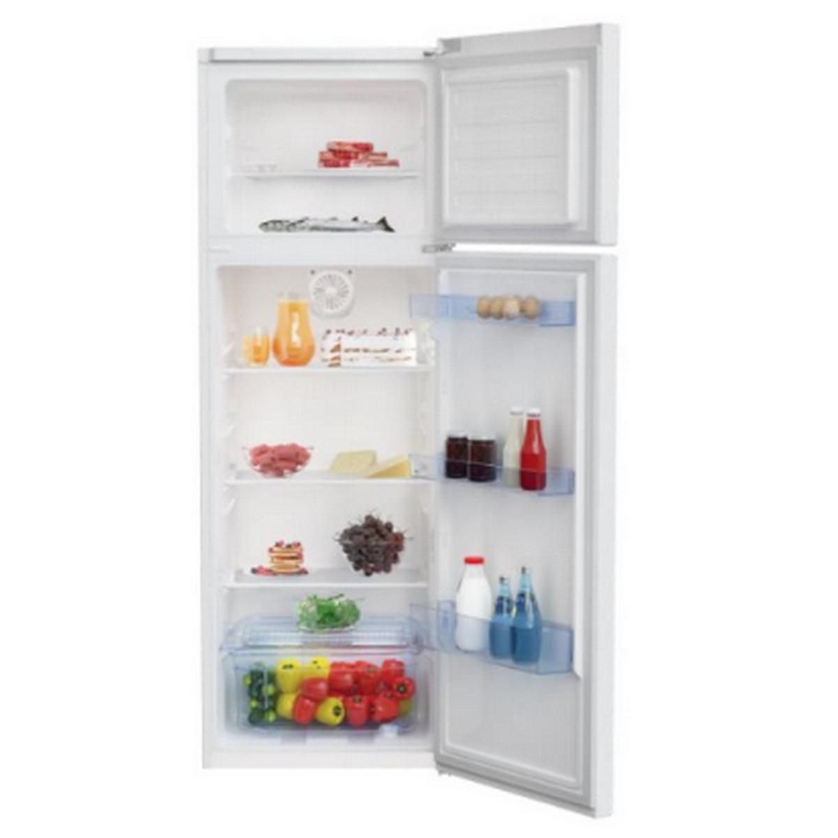 Beko Réfrigérateur combiné 60cm 306l minfrost blanc - RDSA310M40WN