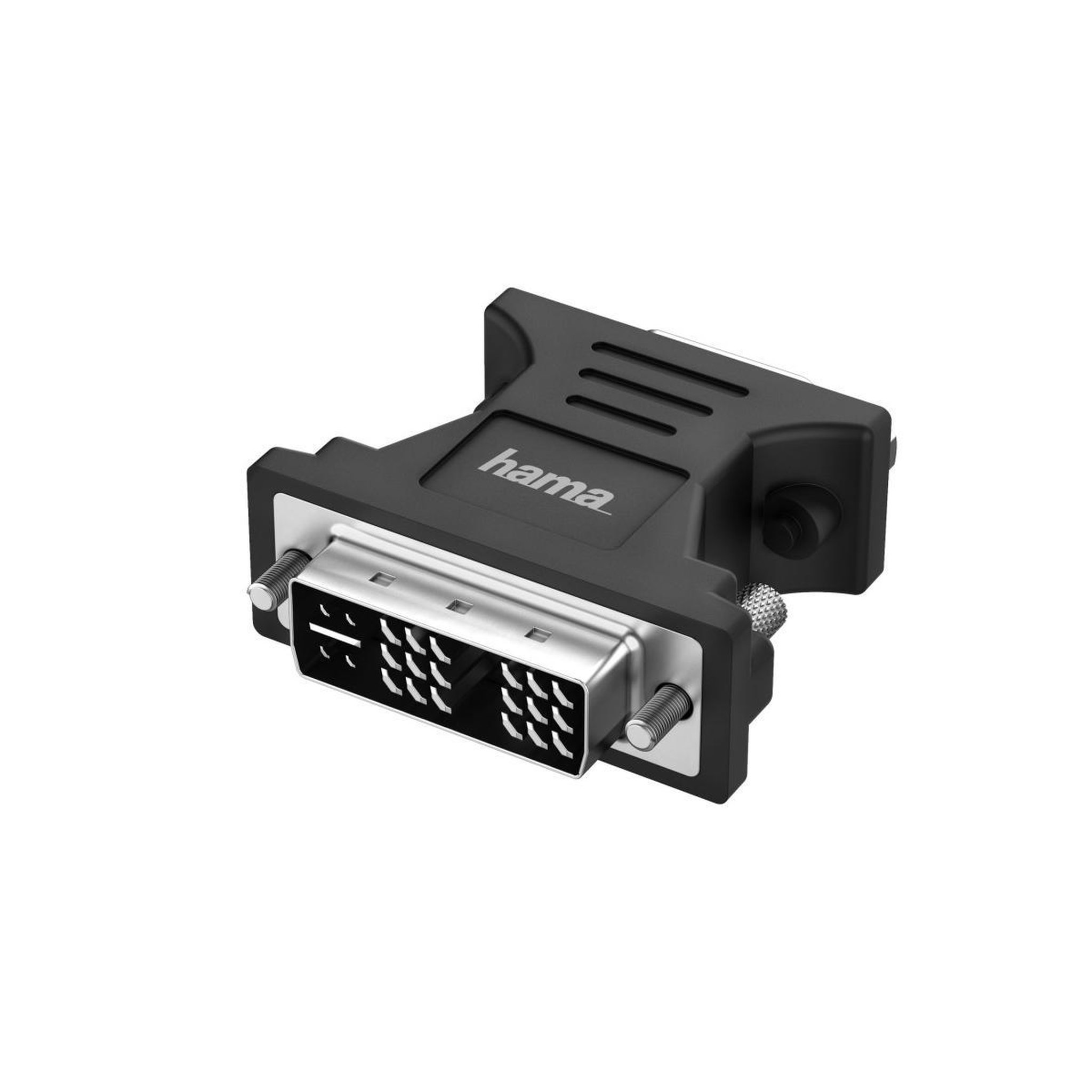 Hama Hama 00200340 changeur de genre de câble DVI-I VGA (D-Sub) Noir