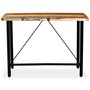 Voir la diapositive 3 : VIDAXL Ensemble de bar 7 pcs Bois massif recycle