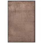 VIDAXL Paillasson Marron 80x120 cm