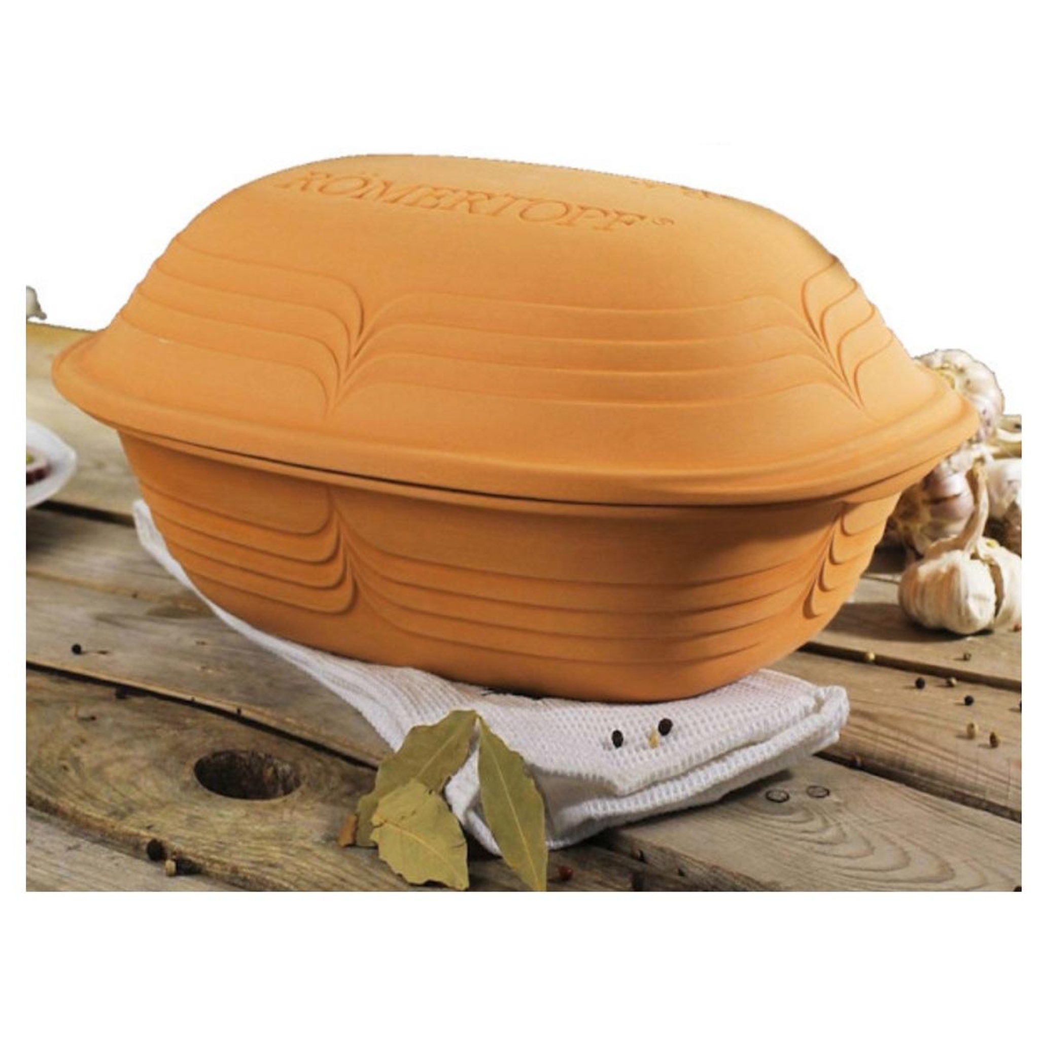 Voir la diapositive 5 : romertopf Romertopf cocotte 120 6/8 pers - 120 05