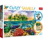 Trefl Puzzle 600 pièces : Crazy Shapes : Ile tropicale
