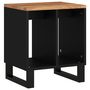 Voir la diapositive 2 : VIDAXL Table d'appoint 40x31x46cm Bois d'acacia solide et d'ingenierie