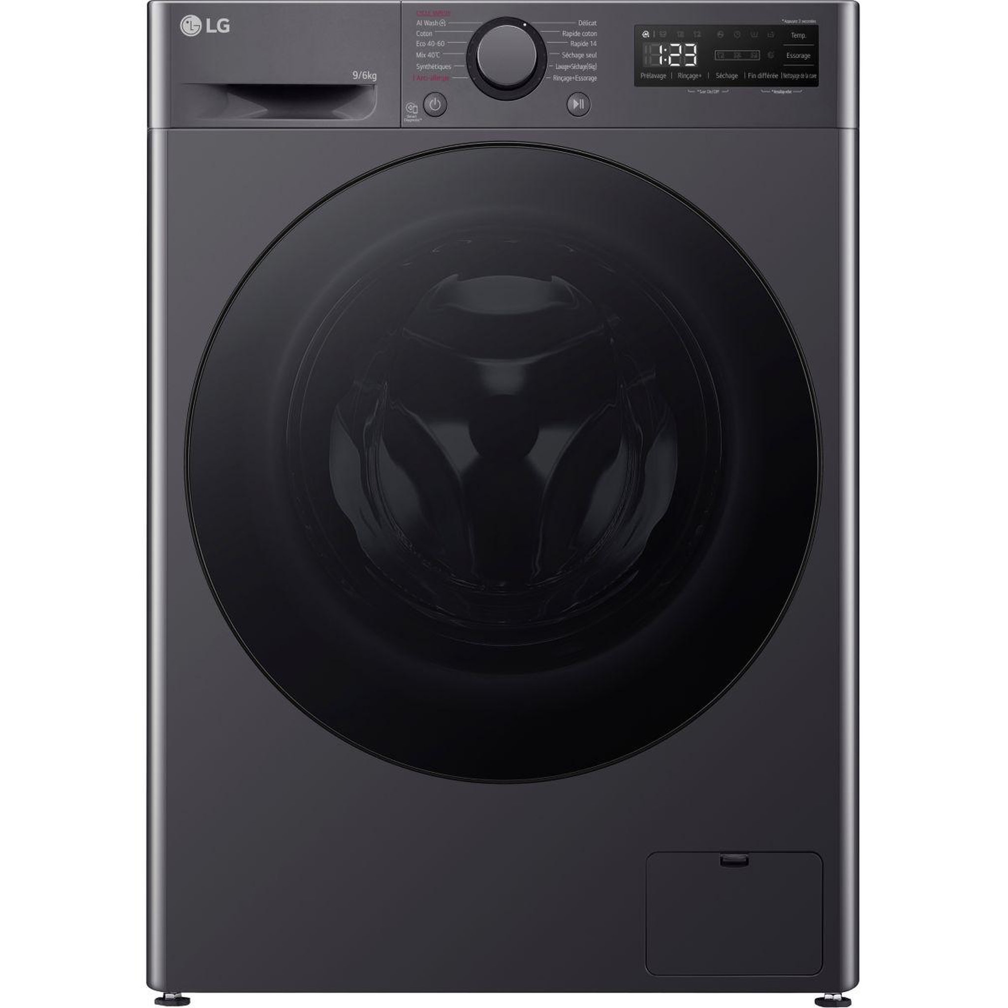LG Lave linge séchant hublot f964r56mbrs