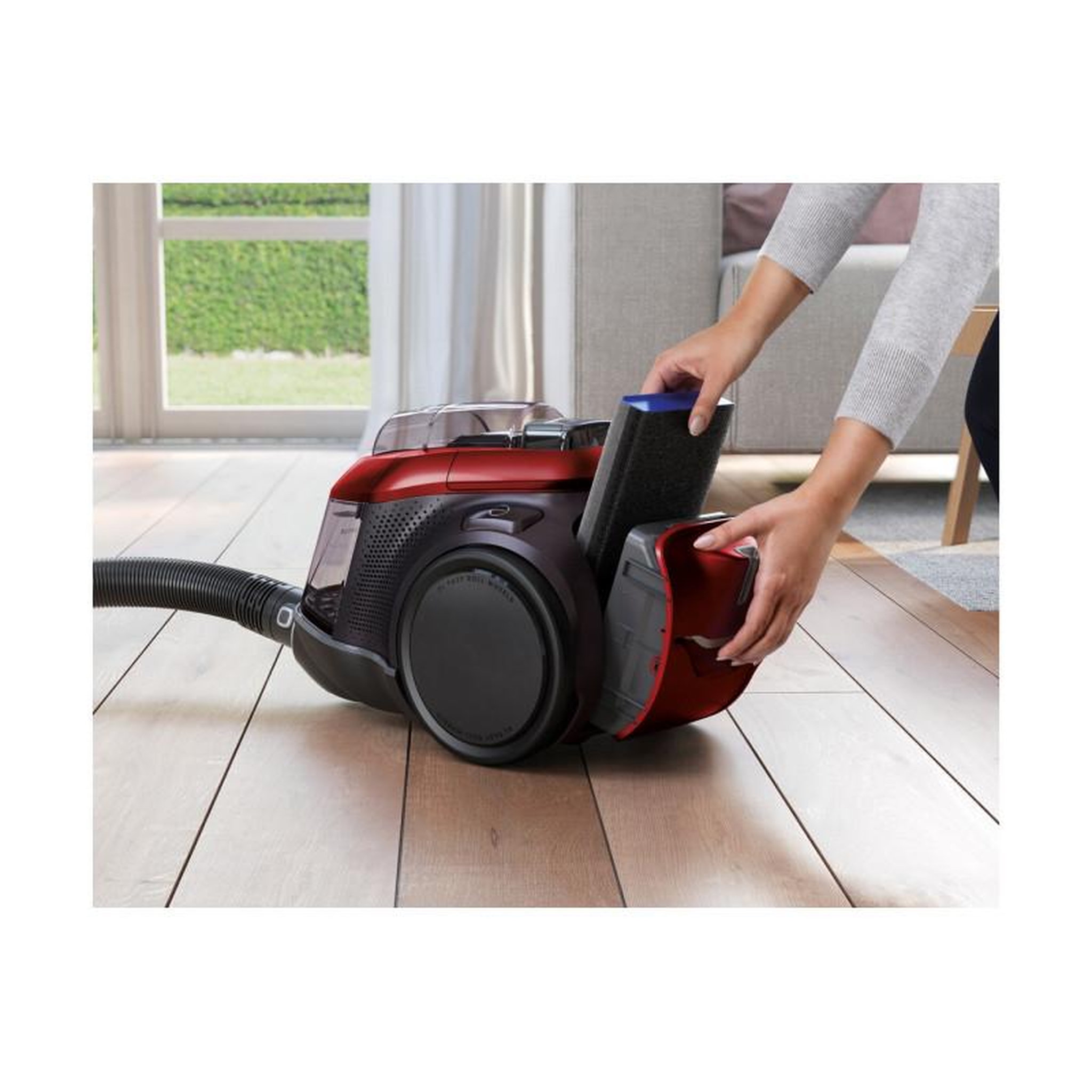 Voir la diapositive 6 : ELECTROLUX Aspirateur sans sac 72db rouge piment - pc91-anima