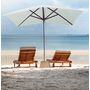 Voir la diapositive 2 : Keter Parasol oleron 2x3m - gris - 14-700734