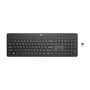 Voir la diapositive 2 : HP Clavier sans fil HP 230 - Noir - AZERTY