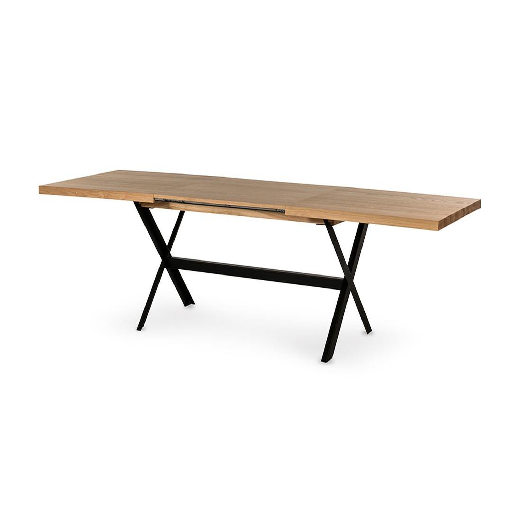Voir la diapositive 5 : LISA DESIGN Giocoso - table à manger extensible - effet bois et métal - 4 à 10 personnes