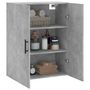 Voir la diapositive 5 : VIDAXL Armoire murale gris beton 69,5x34x90 cm