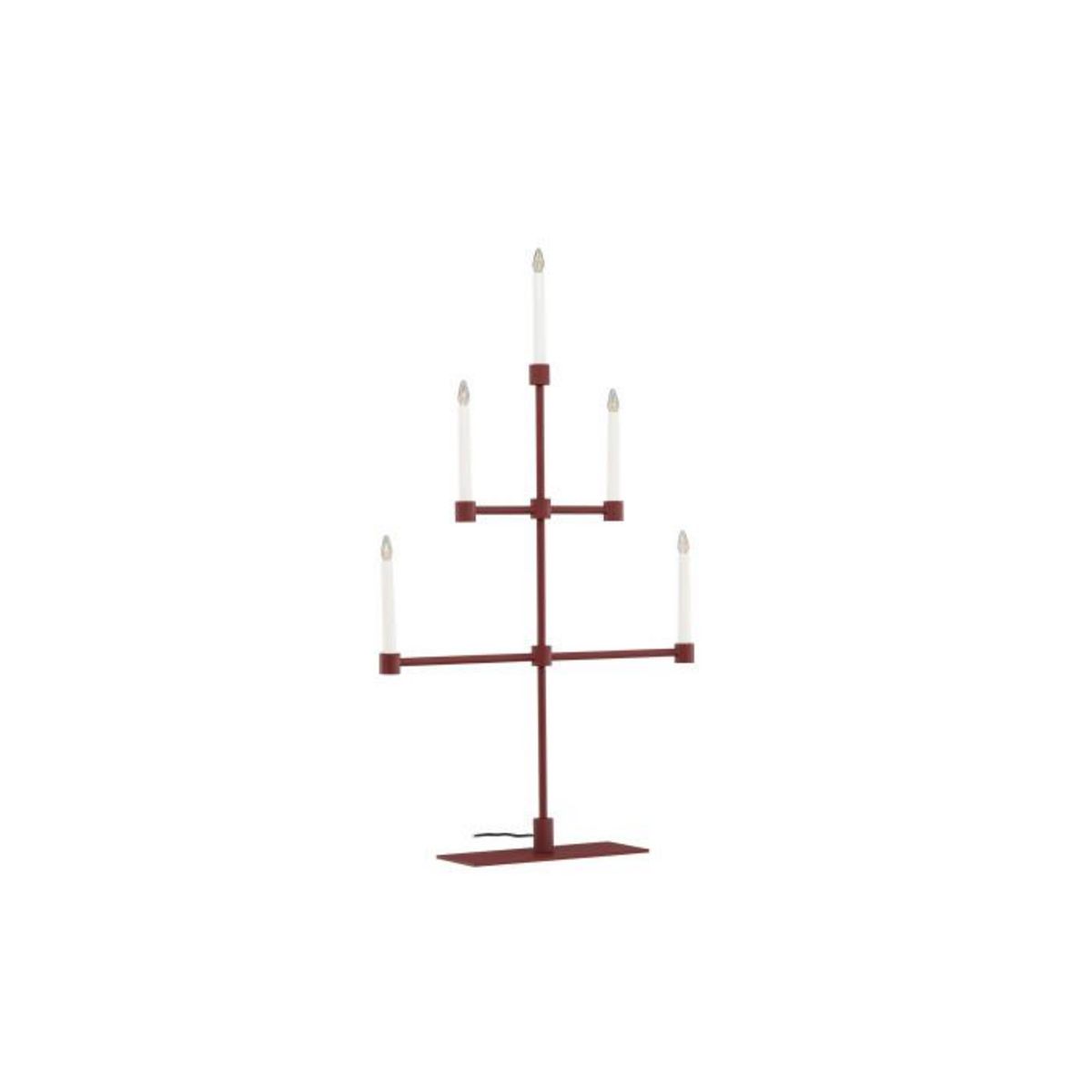 Paris Prix Chandelier à LED  Avoriaz  92cm Rouge