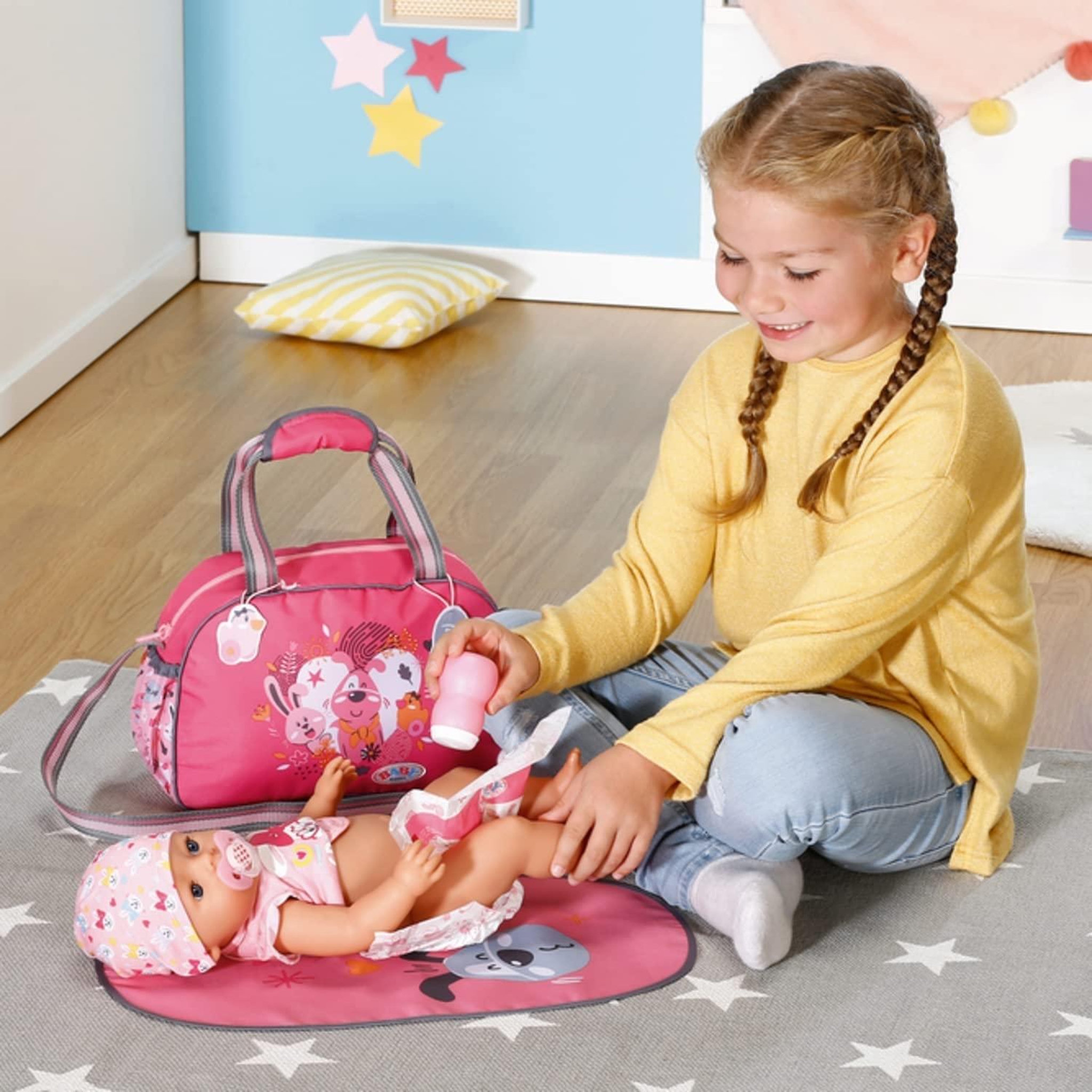 Voir la diapositive 3 : Zapf Creation Baby born Sac à langer pour poupée 36 et 43 cm