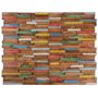 Voir la diapositive 1 : VIDAXL Panneaux de revetement mural 10 pcs 1,03 m^2 Bois de teck solide
