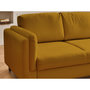 Voir la diapositive 3 : LISA DESIGN Brooke - canapé 3 places - convertible - en velours