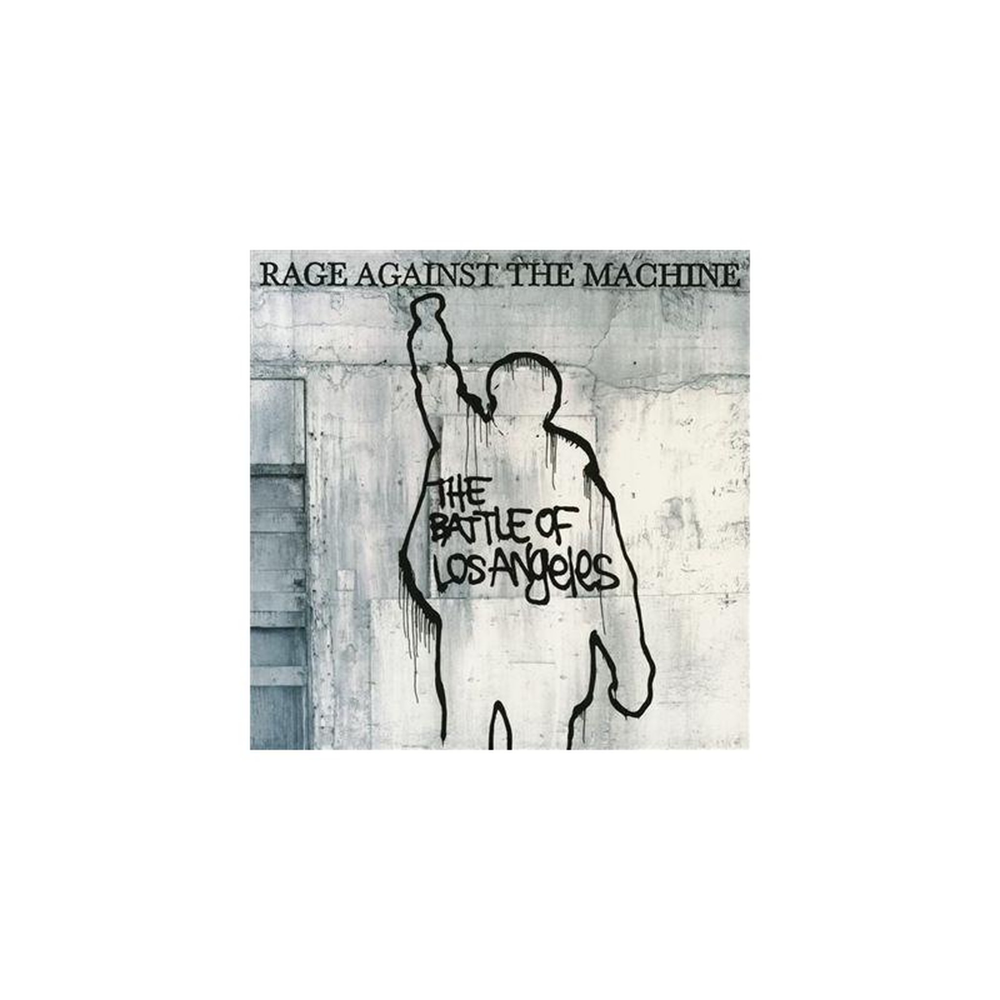 Vinyle black-and-white artwork epic the battle of los angeles de rage against the machine