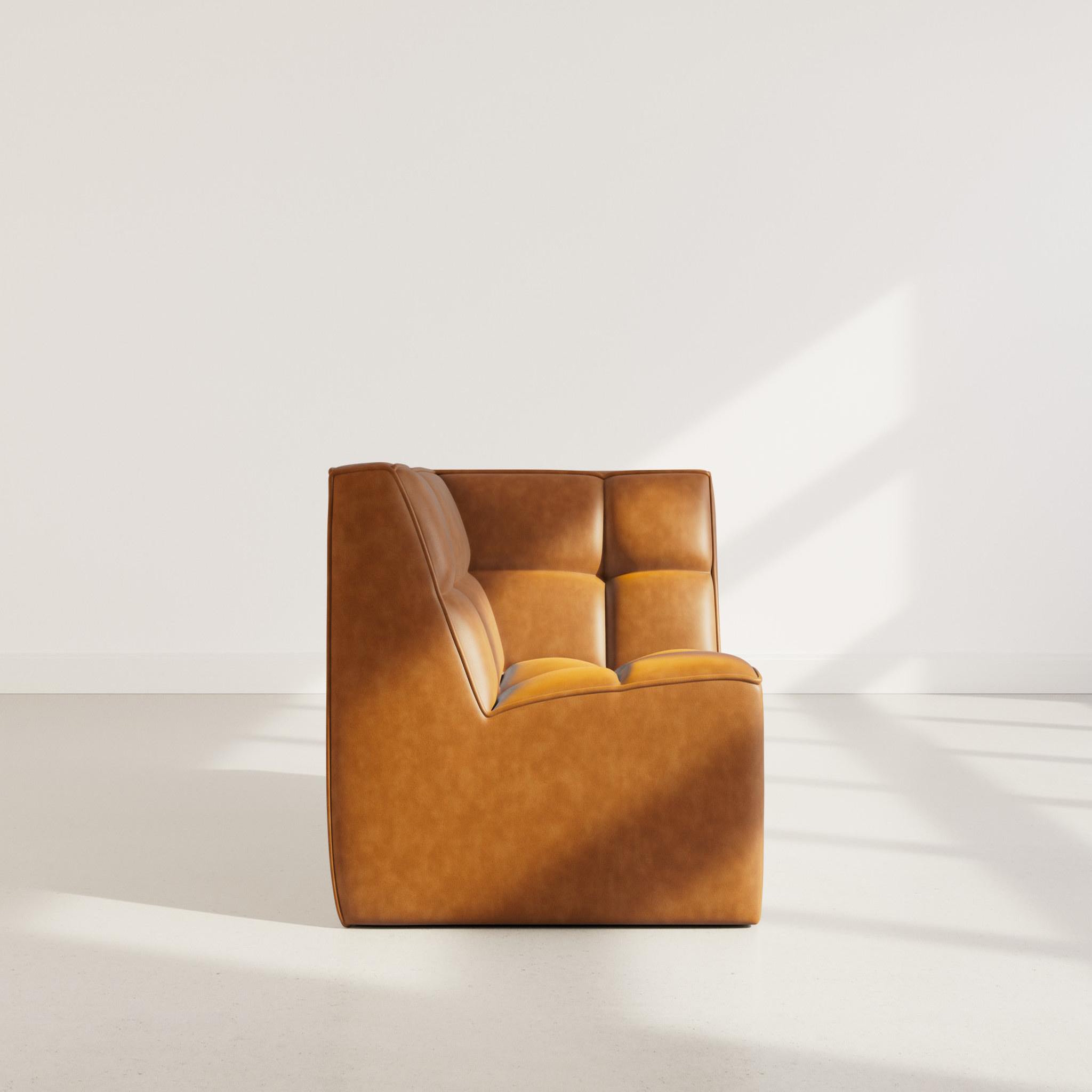 Voir la diapositive 2 : BEST MOBILIER Alya - module d'angle en simili