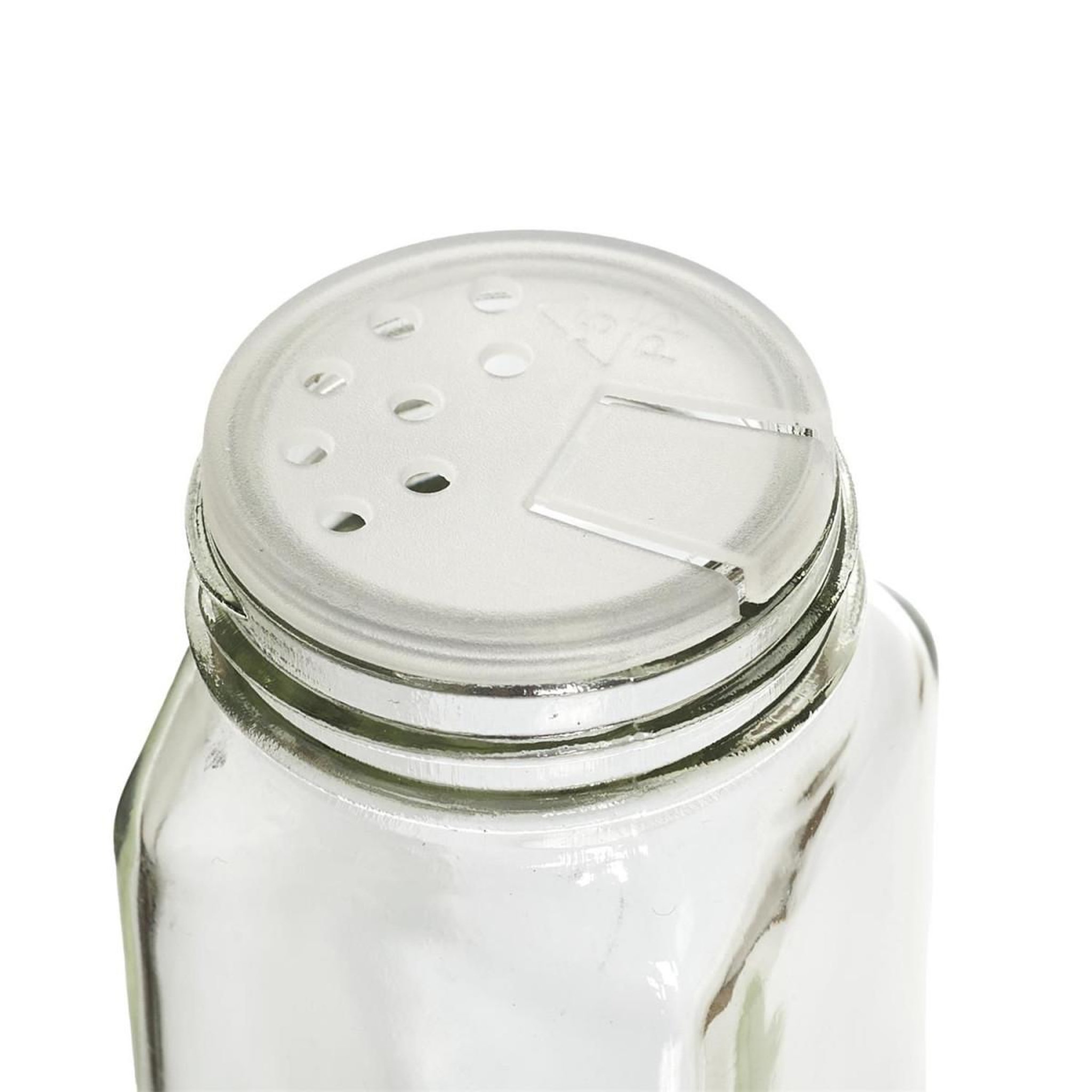 Voir la diapositive 4 : COOK CONCEPT Lot de 6 bocaux à épices  acacia  17cm transparent