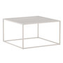 Voir la diapositive 1 : Paris Prix Table Basse en Métal  Netz  80cm Beige
