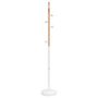 Voir la diapositive 2 : VIDAXL Porte manteau blanc 177 cm fer enduit de poudre