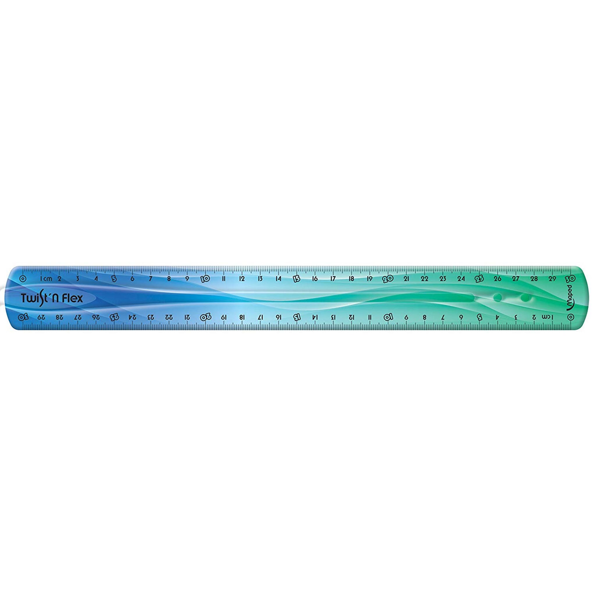 Règle Flexible Maped 30 Cm Incassable - Règle Plate Souple Pour Dessin Et Mesure, Couleur Aléatoire