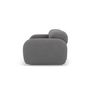 Voir la diapositive 3 : LISA DESIGN Penelope - canapé droit modulable 2 places en velours texturé
