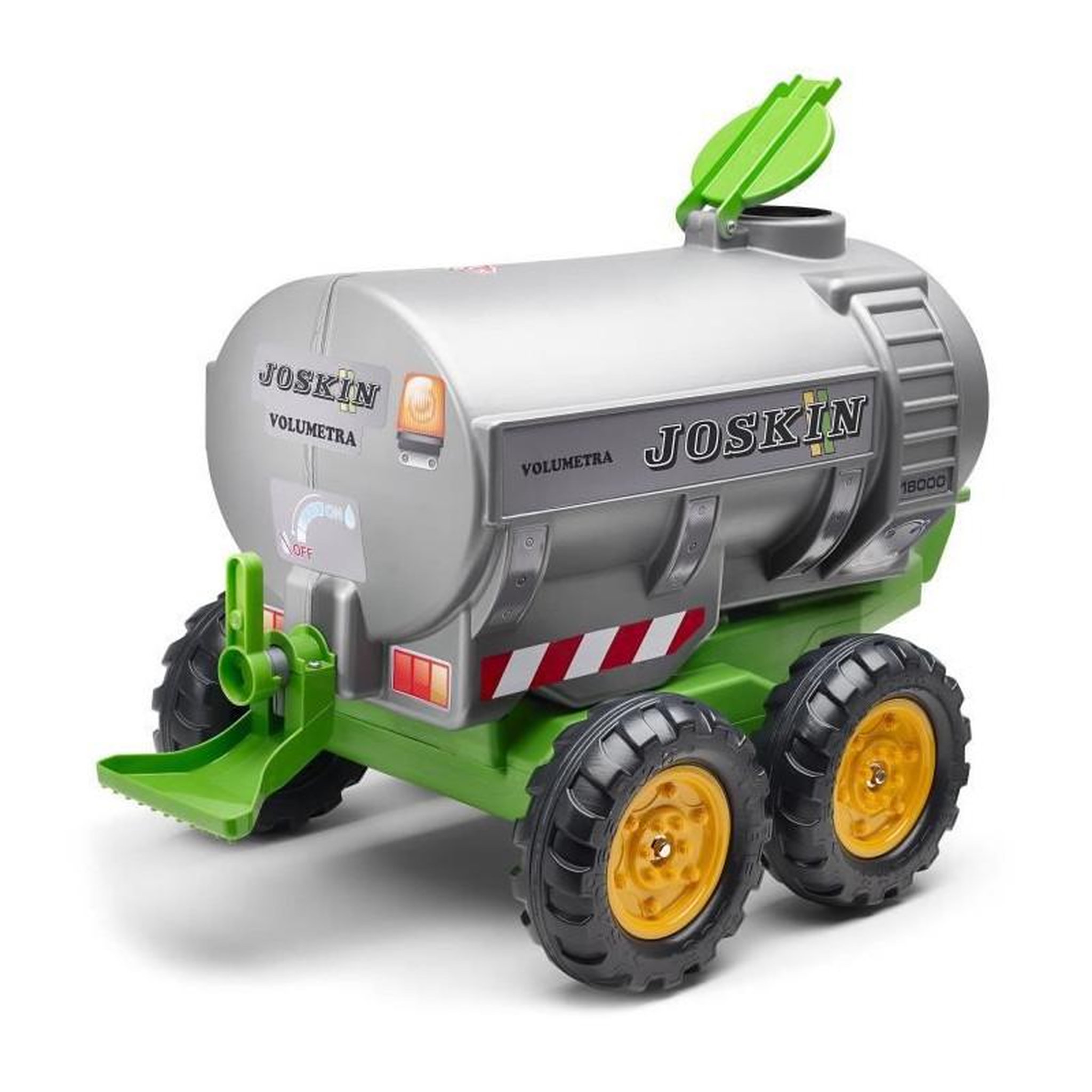 Voir la diapositive 2 : FALK Remorque citerne 30 litres Joskin avec robinet et epandeur