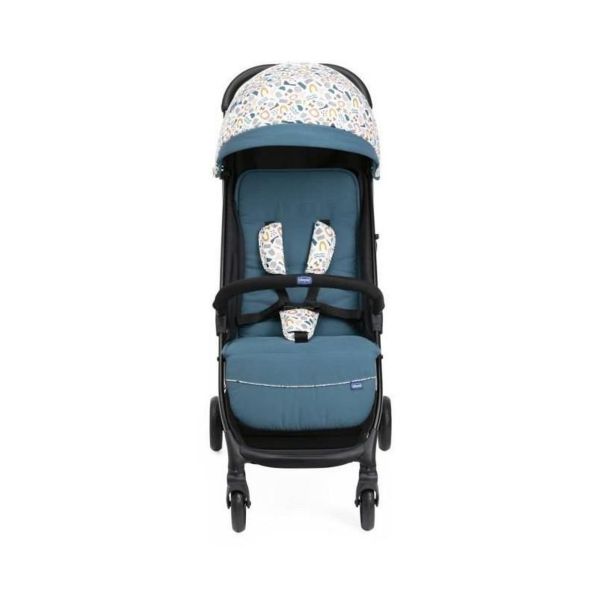 CHICCO CHICCO Poussette Glee Joyful Teal - 4 roues - Bleu