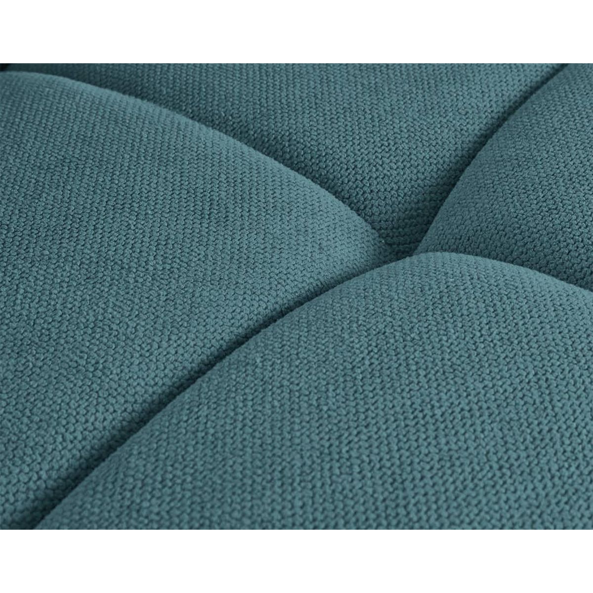 BEST MOBILIER Topaze - canapé d'angle déhoussable réversible 4 places en velours