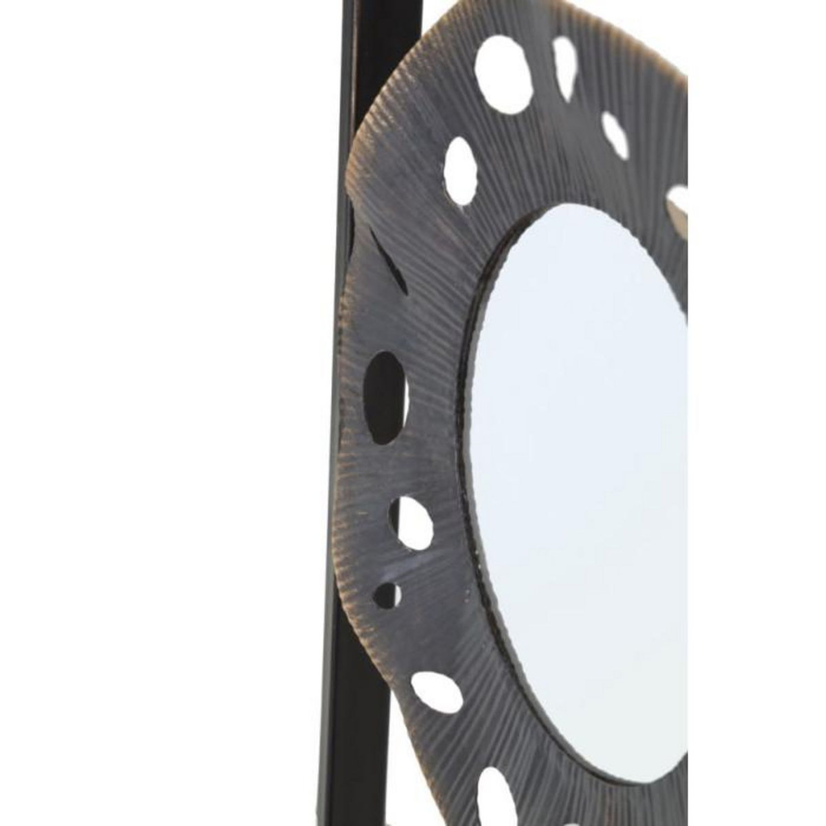 Paris Prix Décoration Murale Encadrée 3 Miroirs  Gloty  90cm Multicolore