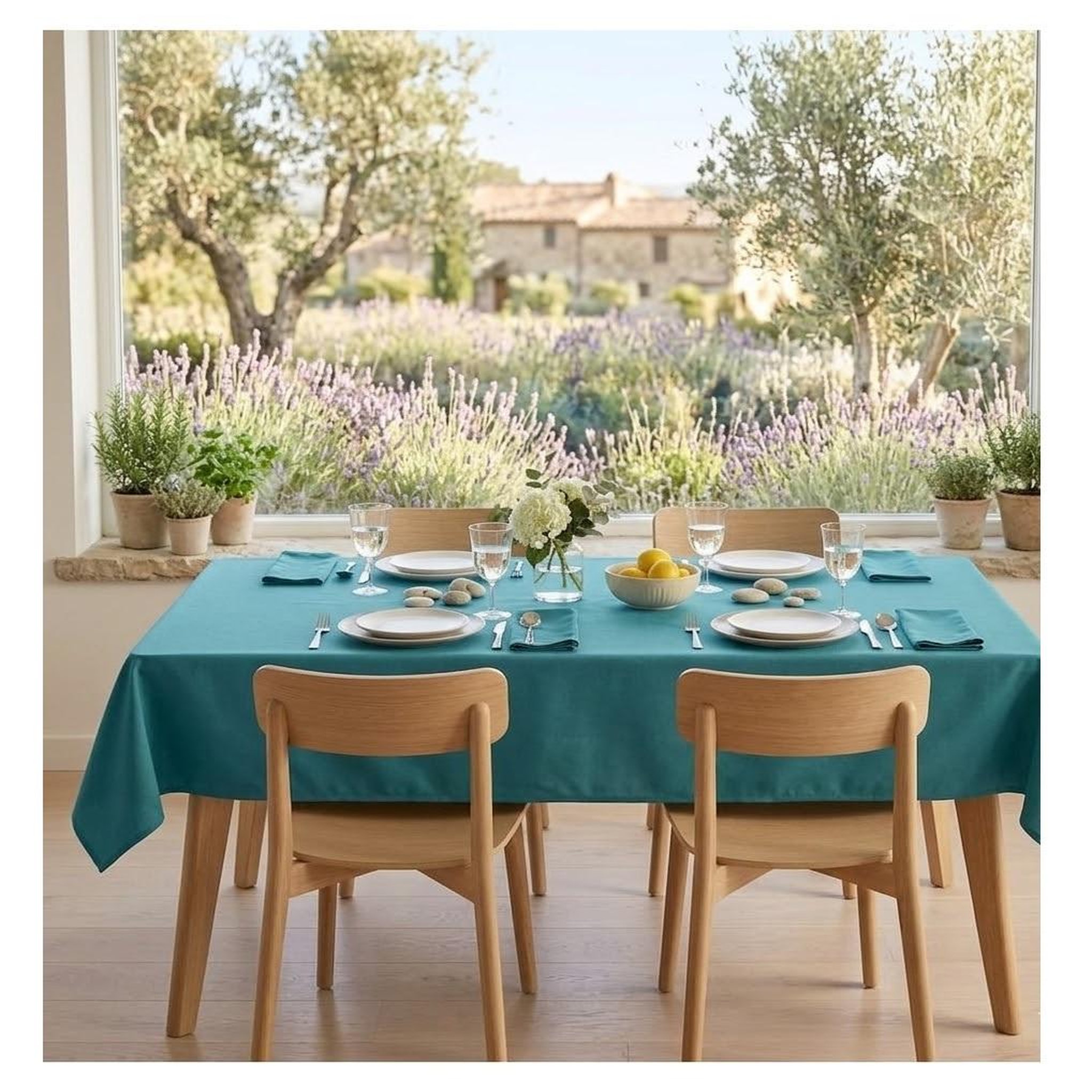 Voir la diapositive 2 : Eden Nappe anti tache collection colors