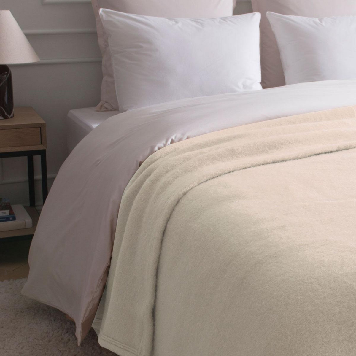 DODO Couverture Morzine Blanchi